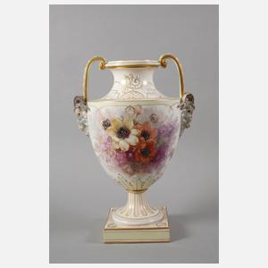 KPM Berlin Amphorenvase mit Weichmalerei