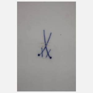 Meissen große Platte aus dem "Flügelmuster-Service"