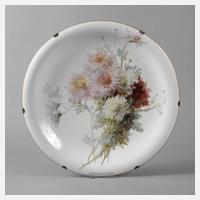 Meissen imposanter Wandteller mit Braunsdorf-Malerei111