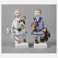 Meissen zwei Kinderfiguren111