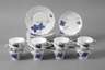 Rosenthal elf Teegedecke mit Clematisdekor