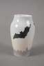 Royal Copenhagen Vase mit Fledermausmotiv