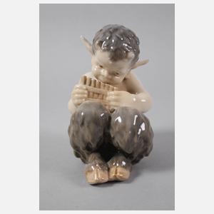 Royal Copenhagen "Panflöte spielender Faun"