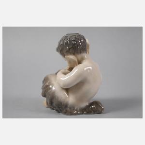 Royal Copenhagen "Panflöte spielender Faun"