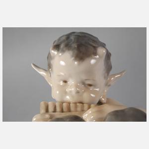 Royal Copenhagen "Panflöte spielender Faun"