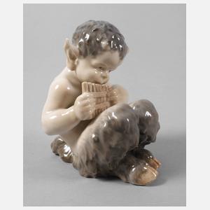 Royal Copenhagen "Panflöte spielender Faun"