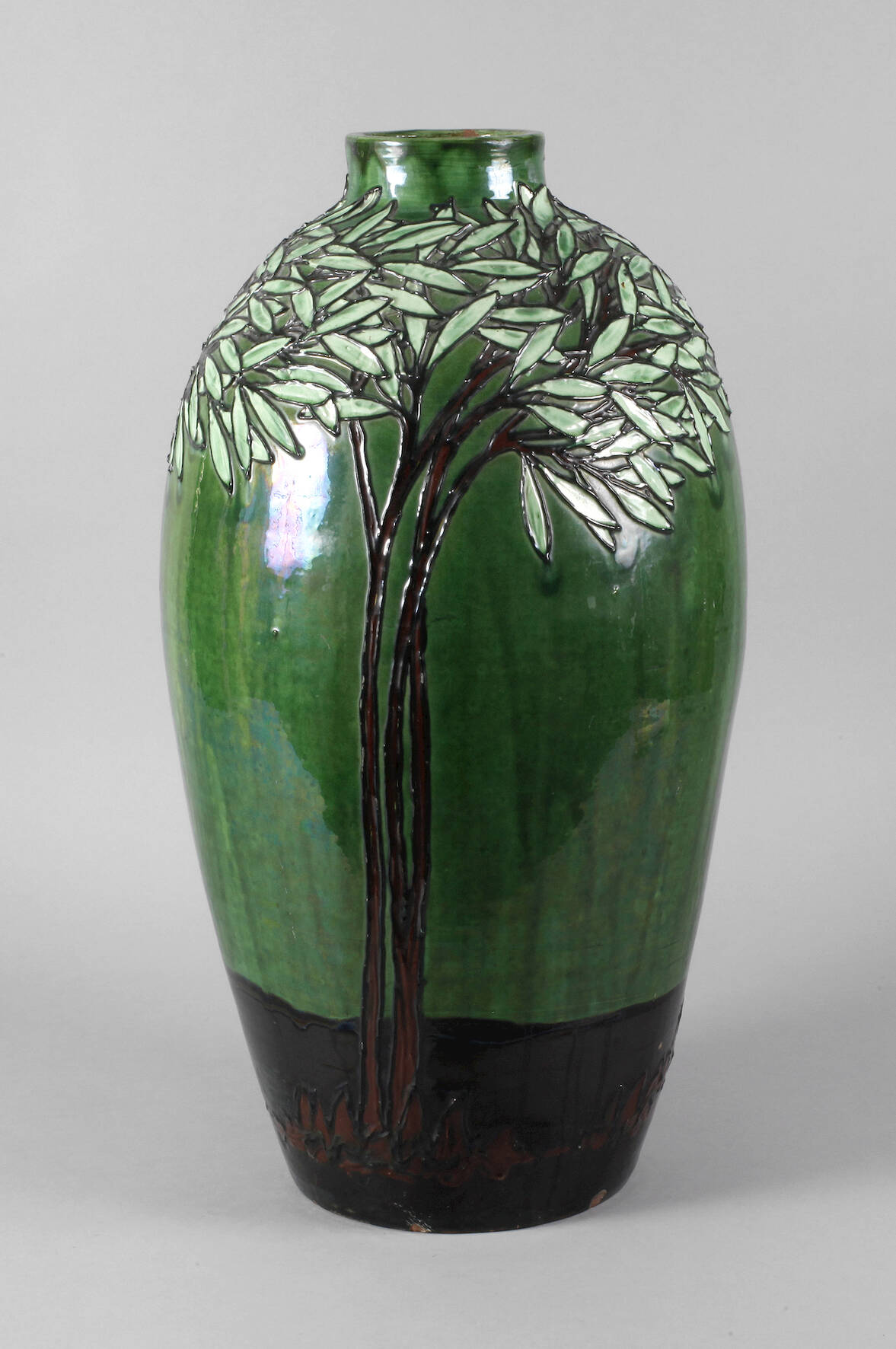 Max Laeuger übergroße Bodenvase