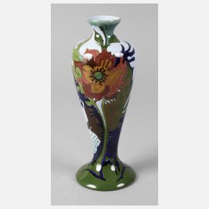 Gouda Holland Vase Blütendekor