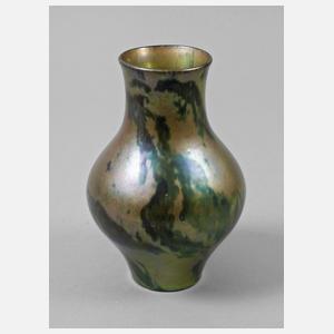 Zsolnay Pécs Vase Äosinglasur