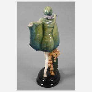 Goldscheider Wien Tänzerin ”Gefangener Vogel”