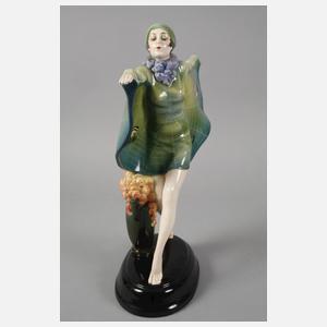 Goldscheider Wien Tänzerin ”Gefangener Vogel”