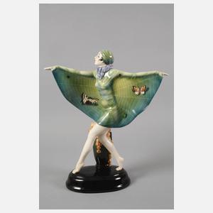 Goldscheider Wien Tänzerin ”Gefangener Vogel”