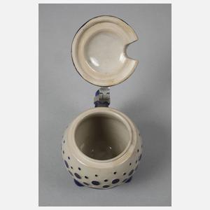 Richard Riemerschmid Deckeldose und Senftopf