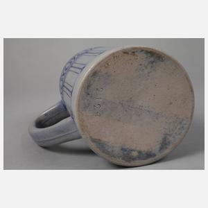 Zwei Bierkrüge Westerwald