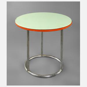 Kleiner Stahlrohrtisch