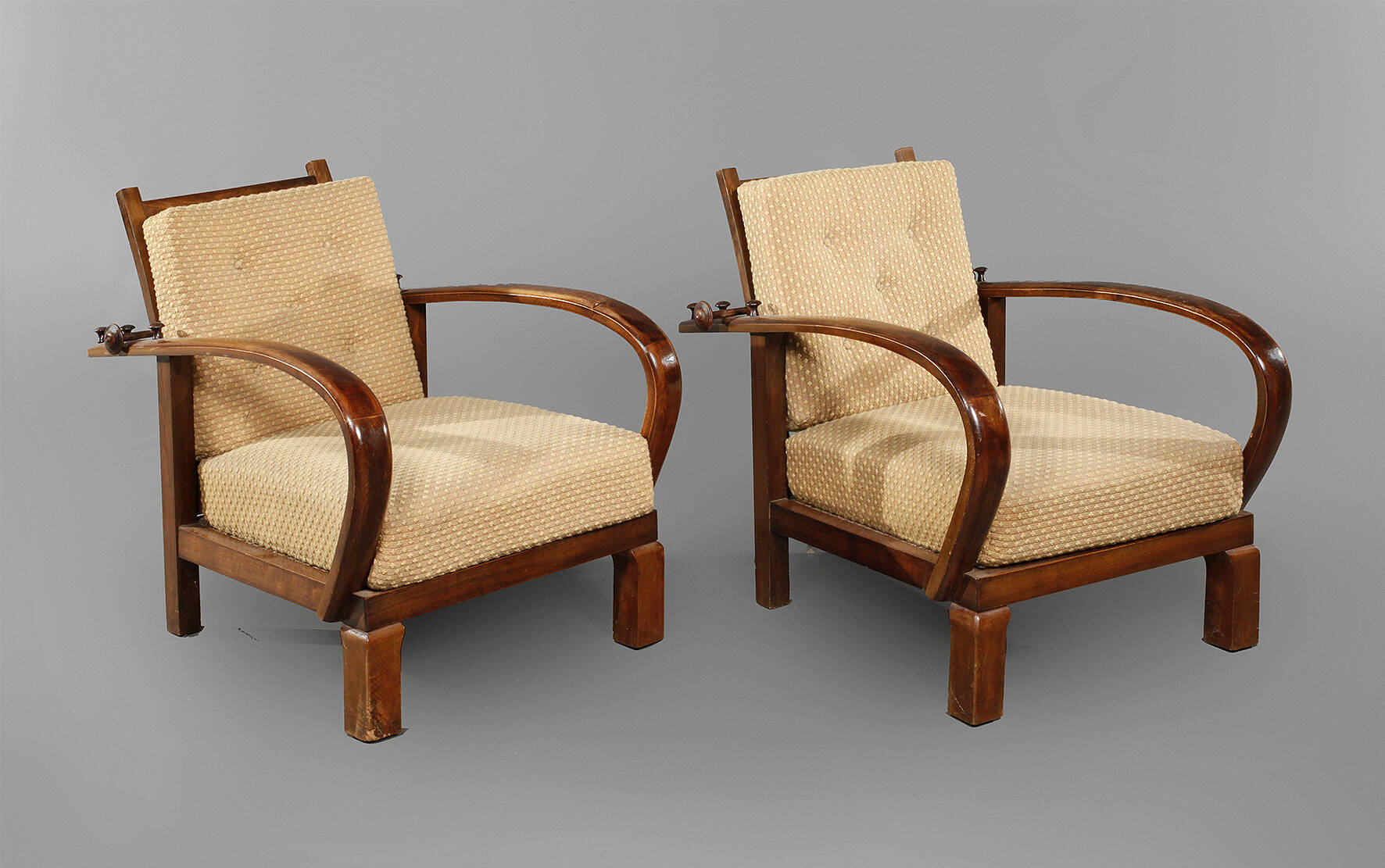 Paar Sessel Jindrich Halabala attr.