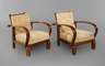 Paar Sessel Jindrich Halabala attr.