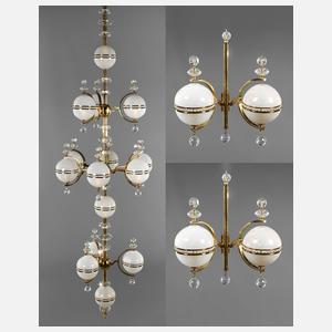 Großer Deckenlüster J. & L. Lobmeyr Wien