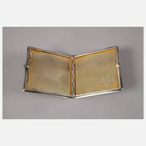 Silber Zigarettendose Art déco