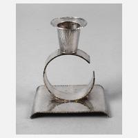 Silber Kerzenleuchter Art déco111