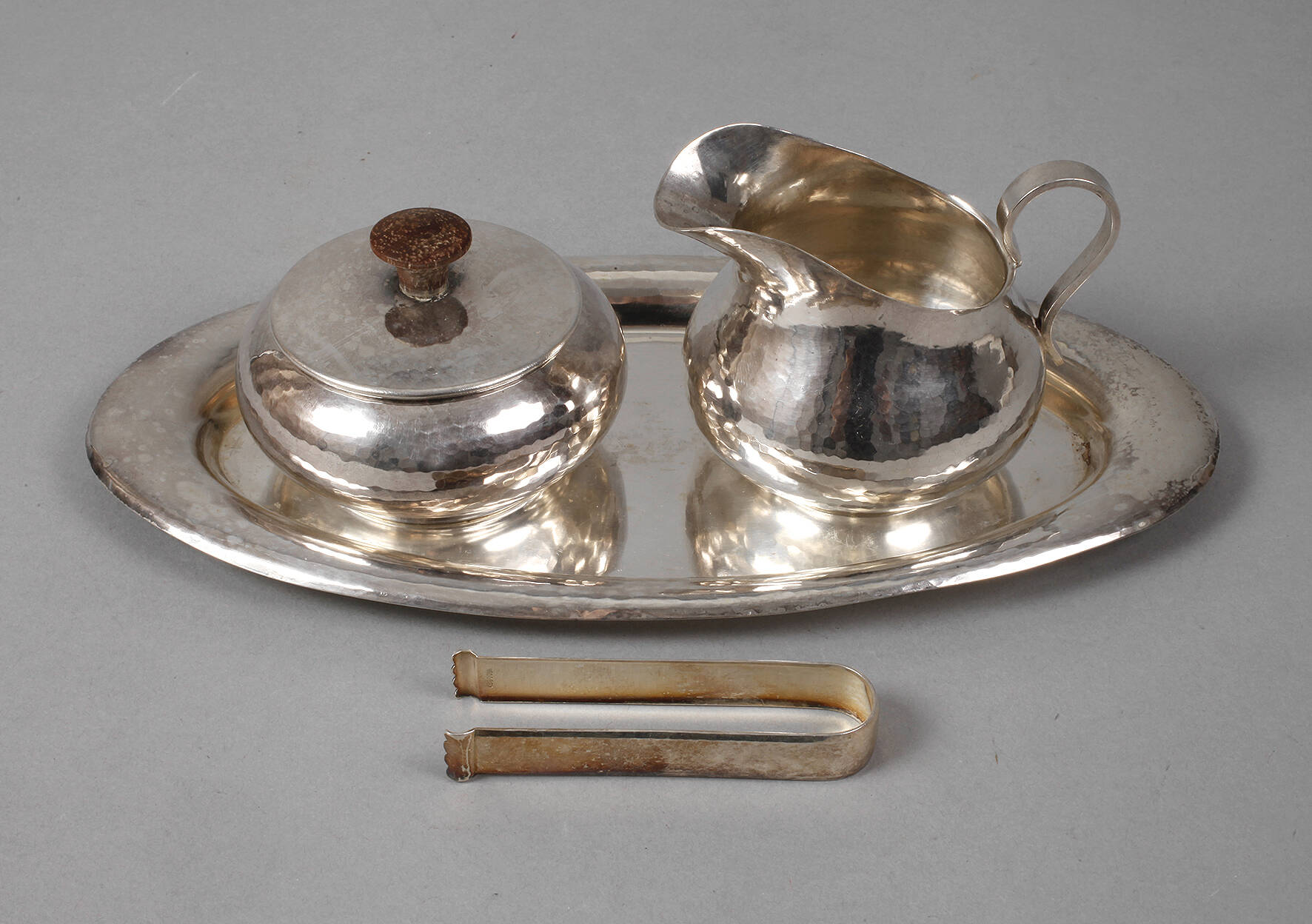 Sahne-/Zuckerset Art déco