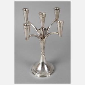 Silberleuchter Art déco
