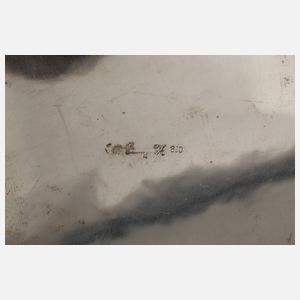 Emmy Roth Silberkernstück mit Tablett