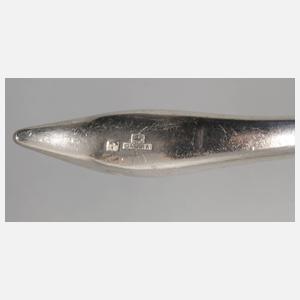 Christoffle zwei Saucieren und ein Löffel