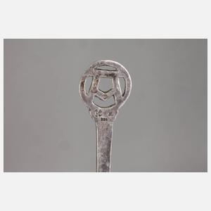 Silberlöffel Handarbeit