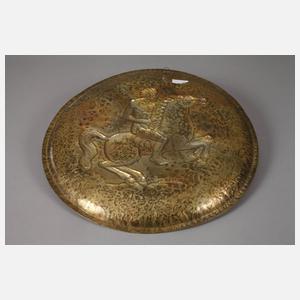 Großer Wandteller Art déco