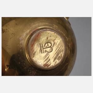 Fußschale und Gießkanne Art déco