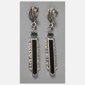 Ohrhänger im Stil des Art déco
