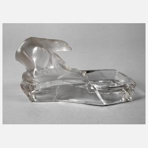 Aschenschale mit Eisbären