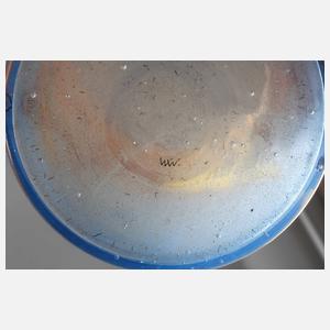 Wiener Werkstätte Bechervase Emailmalerei