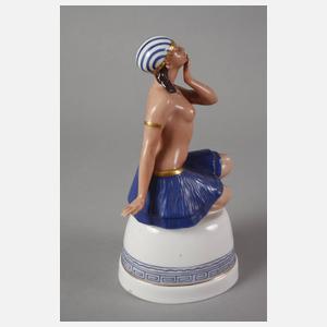 Fraureuth Ägypterin, kniend