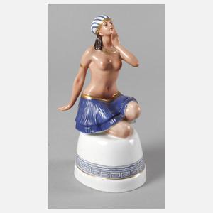 Fraureuth Ägypterin, kniend