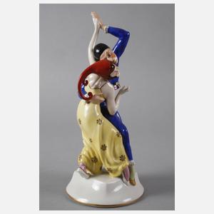 Katzhütte Harlekin und Columbine