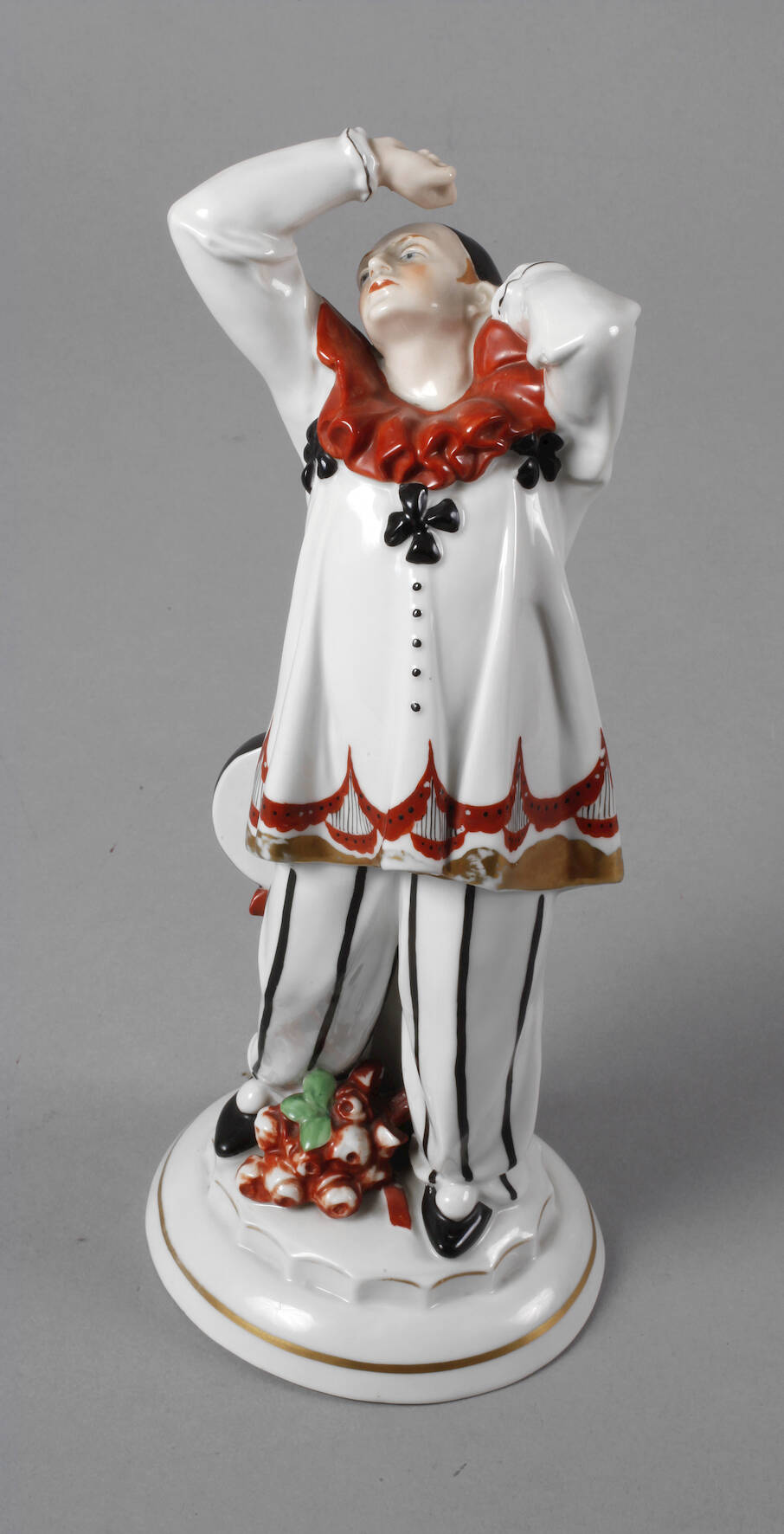 Katzhütte Pierrot mit Gitarre