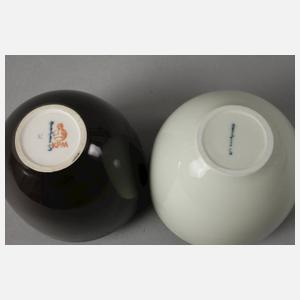 KPM Berlin Paar Vasen "Kleiner Bär"