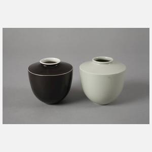 KPM Berlin Paar Vasen "Kleiner Bär"