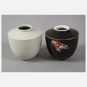 KPM Berlin Paar Vasen "Kleiner Bär"