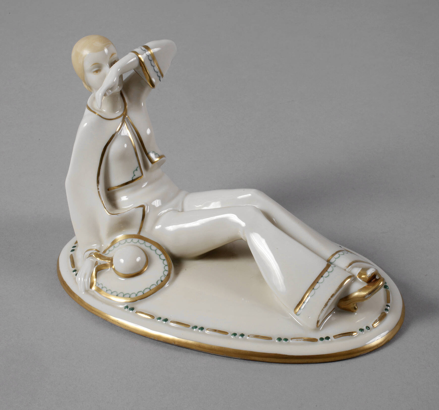 Limbach rastende Frau