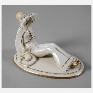 Limbach rastende Frau