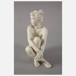 Rosenthal "Sitzendes Mädchen/Am Strand"