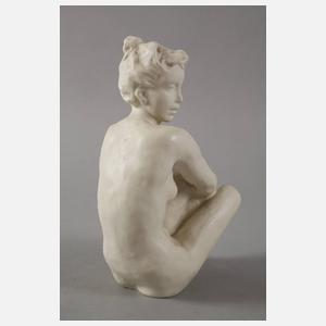 Rosenthal "Sitzendes Mädchen/Am Strand"