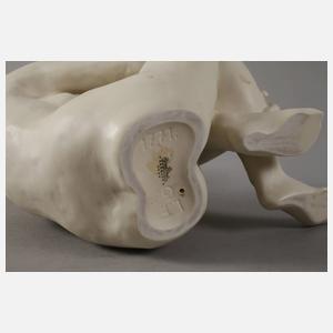 Rosenthal "Sitzendes Mädchen/Am Strand"