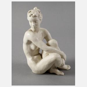 Rosenthal "Sitzendes Mädchen/Am Strand"