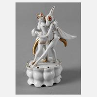 Thüringen Blumensteckschale mit Groteske111