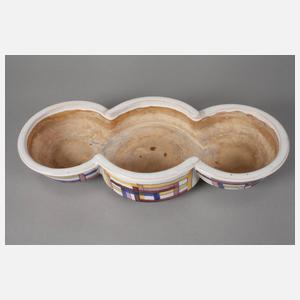 Velten-Vordamm dreipassige Pflanzschale