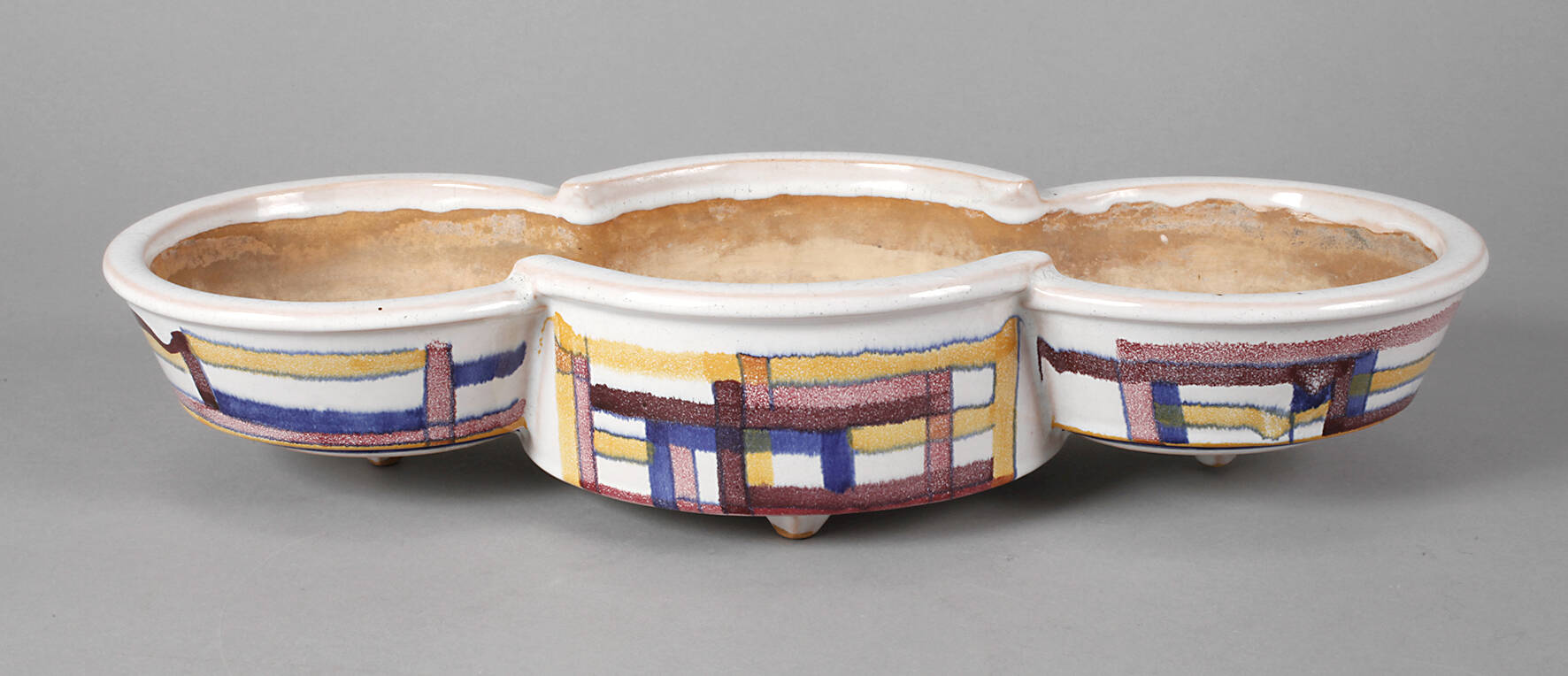 Velten-Vordamm dreipassige Pflanzschale